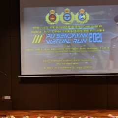 MAJLIS PENYAMPAIAN FINISHER RACE KIT VIRTUAL RUN DAN CABUTAN BERTUAH PU SENDAYAN