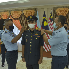 MAJLIS PEMAKAIAN PANGKAT PEGAWAI KANAN TUDM WILAYAH UDARA 2