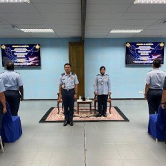 PEMBUKAAN KURSUS ADVANCED AIR TRAFFIC CONTROL OFFICER COURSE-APPROACH SURVEILLANCE (AATCO-APP SURV) SERIAL 15/25, TRADE INSTRUCTOR COURSE AIR TRAFFIC CONTROL ASSISTANCE (TIC-ATCA) SERIAL 11/25 DAN FLIGHT OPERATIONS MANAGEMENT (FOM) SERIAL 26/25