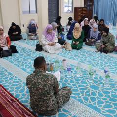 PROGRAM INDAHNYA RAWATAN ISLAM PERINGKAT PANGKALAN UDARA KUANTAN BERSAMA BAKAT