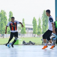 MATERIEL TAWAN KEJUARAAN FINAL FUTSAL, TAMATKAN KEMARAAN BERGANDA NO 10 SKN