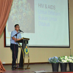 PROGRAM CERAMAH KESEDARAN DAN PENCEGAHAN TERHADAP PENYAKIT HIV/AIDS DI PANGKALAN UDARA GONG KEDAK